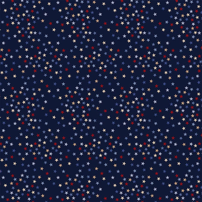 Admiral Stars Path to Freedom Cotton 44"/45" Fabric Per Yard