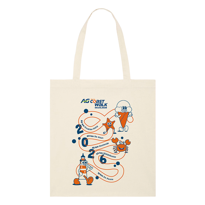 AG Belgian Coast Walk - Tote bag