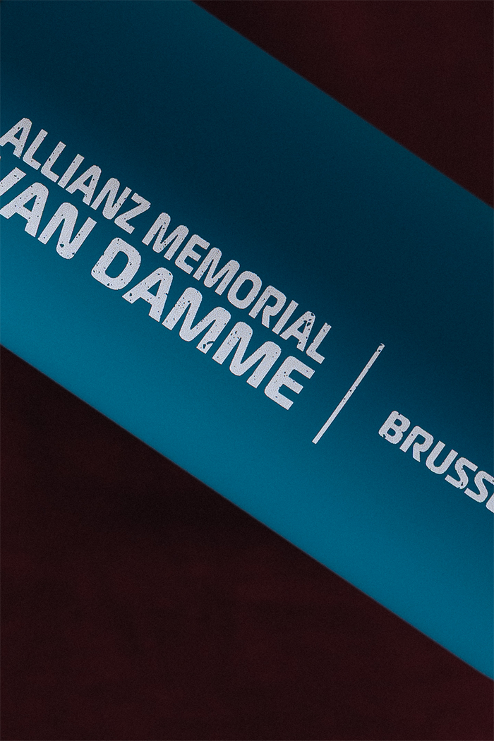 Allianz Memorial Van Damme - Matt Insulated Bottle 500ml - Blue