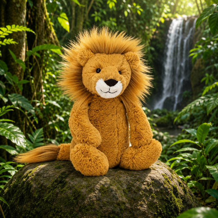 Bashful Lion
