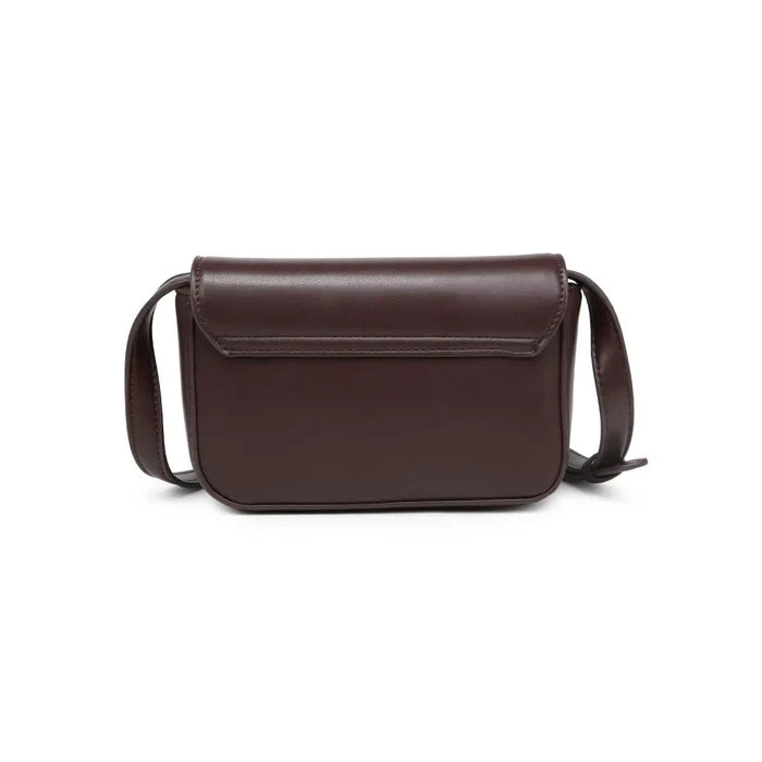 Bixel Crossbody in Chocolate - Madison's Niche