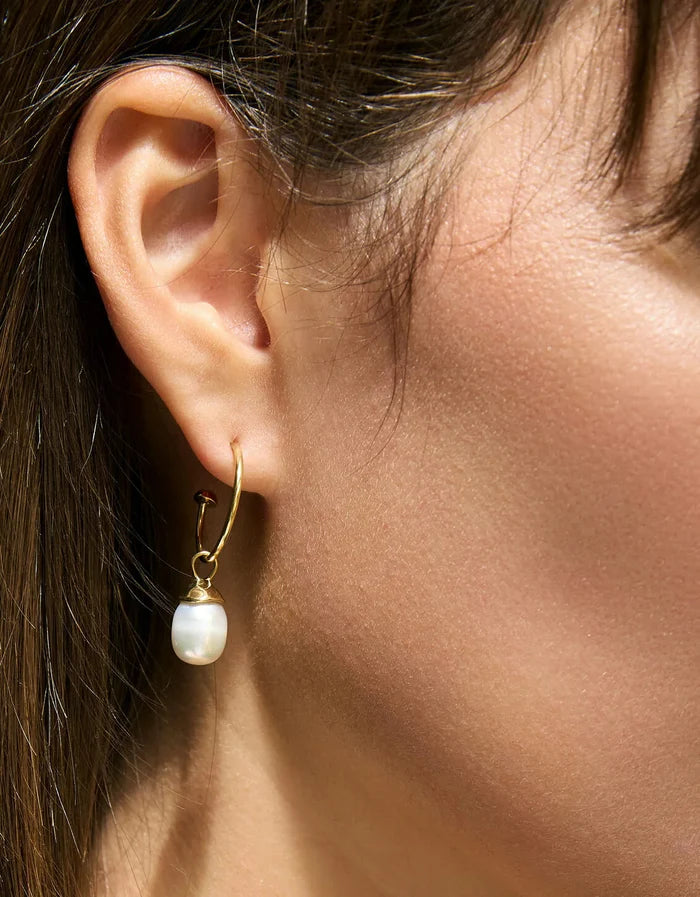 Bluffton Pearl Earrings - Madison's Niche