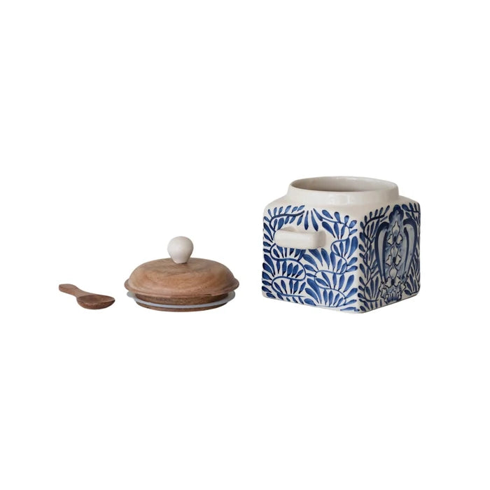 Canister with Lid & Spoon - Madison's Niche
