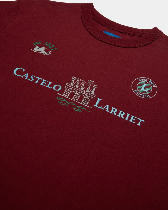 Castelo Tee - Maroon