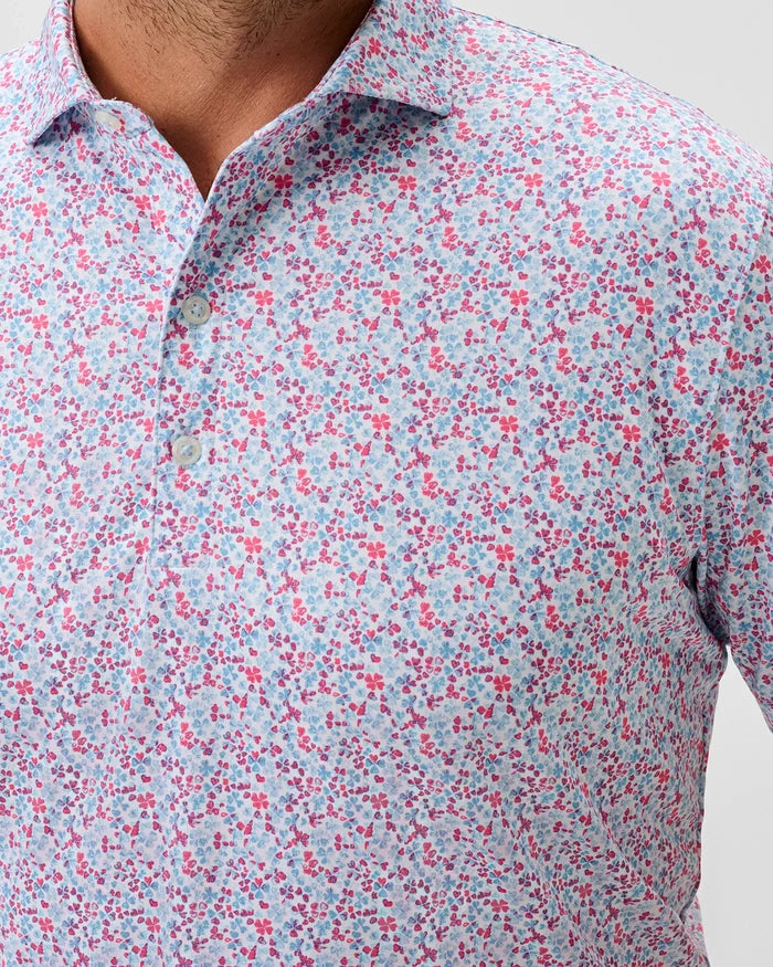 Charmer Polo in Punch - Madison's Niche