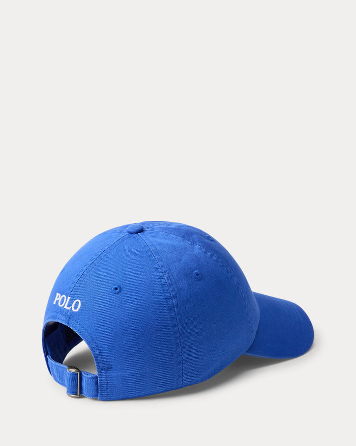 Chino Sport Cap in Iris Blue - Madison's Niche
