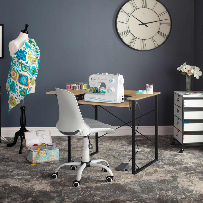 Dart Sewing Table Graphite / Ashwood