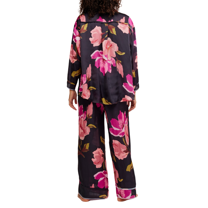 Dreamy Days Pajama Set in Blackend - Madison's Niche