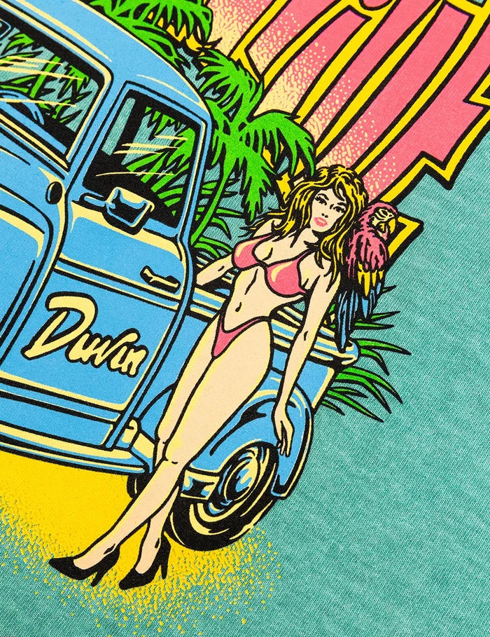 Duvin X Margaritaville Cruiser Tee - Teal
