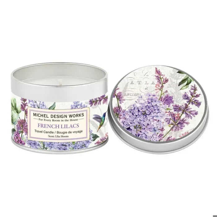 French Lilacs Candle Tin - Madison's Niche
