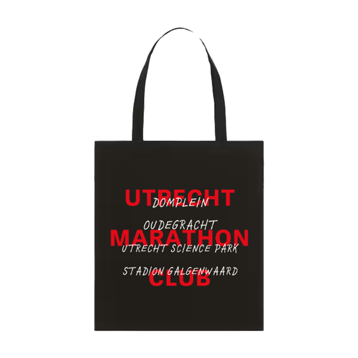 HiPRO Utrecht Marathon Club - Totebag black