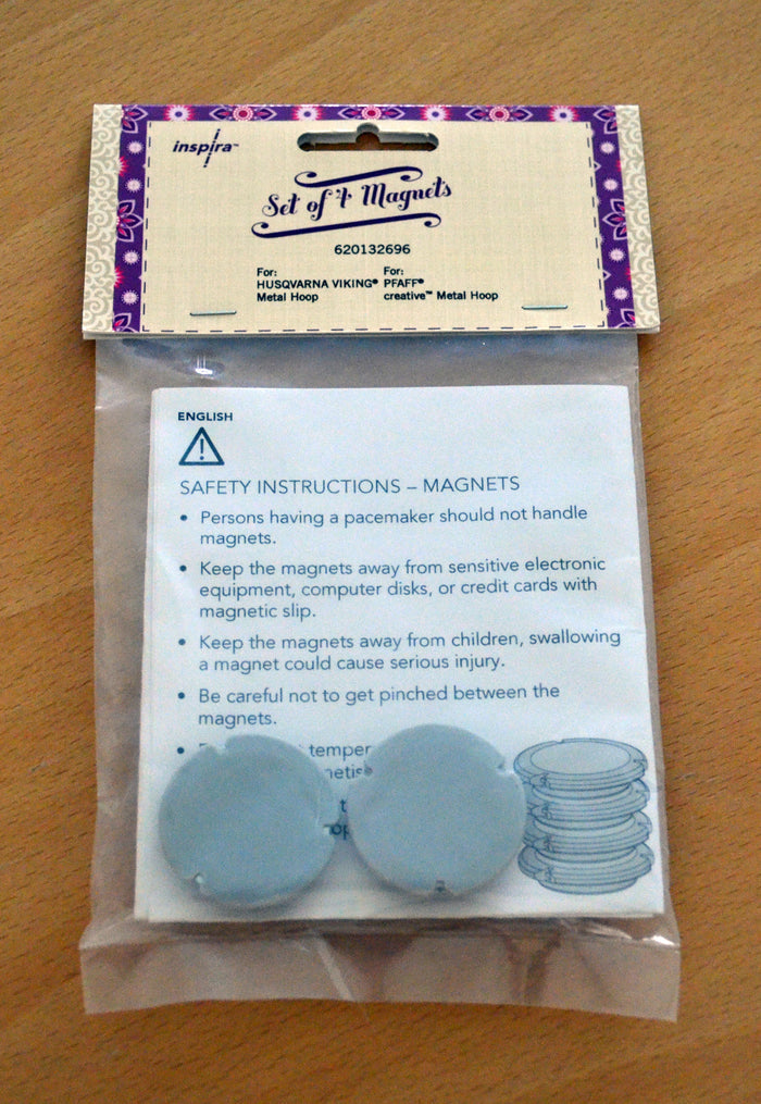 INSPIRA® Set Of 4 Magnets for Metal Hoop -- Product Image