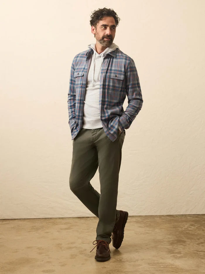 Legend Sweater Shirt in Three Lake Plaid - Madison's Niche