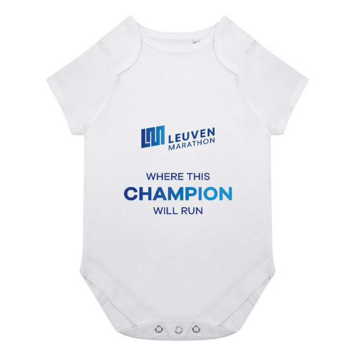 Leuven Marathon - Baby romper CHAMPION
