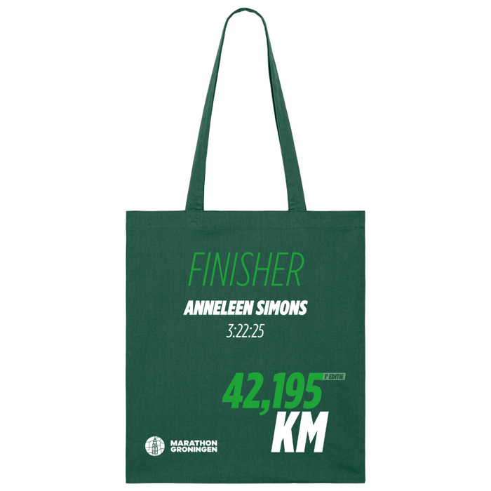Marathon Groningen - Finisher totebag