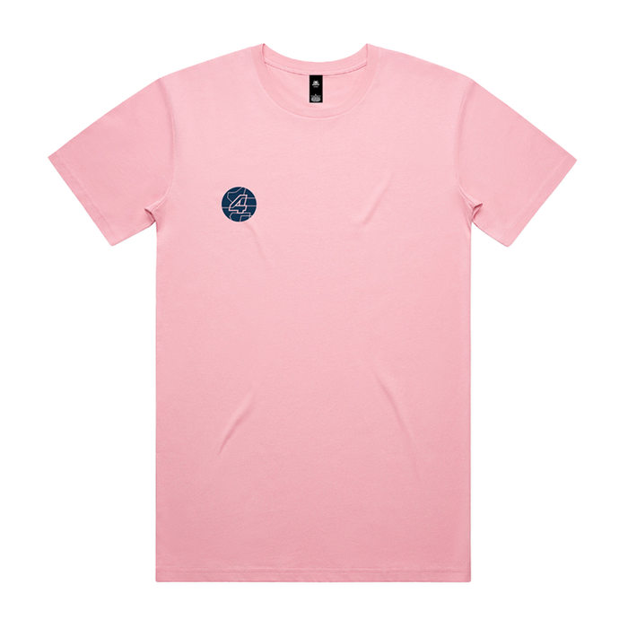 Menzis 4 Mijl - T-shirt Pink - Coordinates