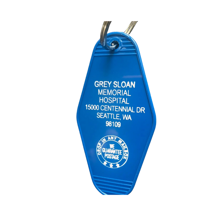 Motel Key Fob Grey's Anatomy - Madison's Niche