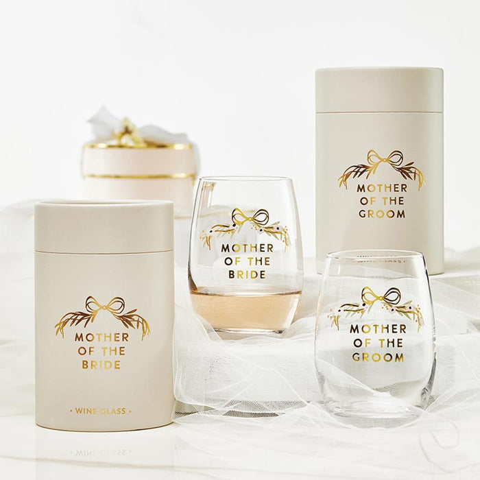 Mother of Groom Boxed Glass - Madison's Niche