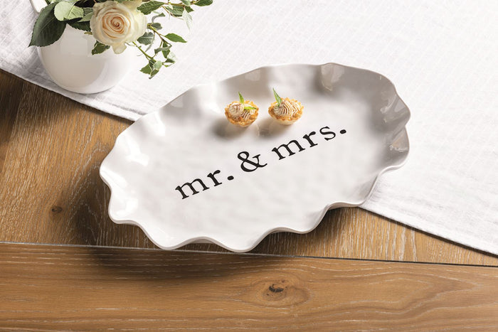 Mr. & Mrs. Melamine Platter - Madison's Niche