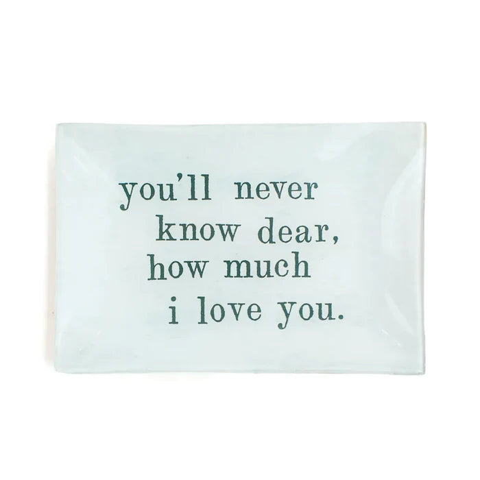 Never Know Dear Plate - Madison's Niche