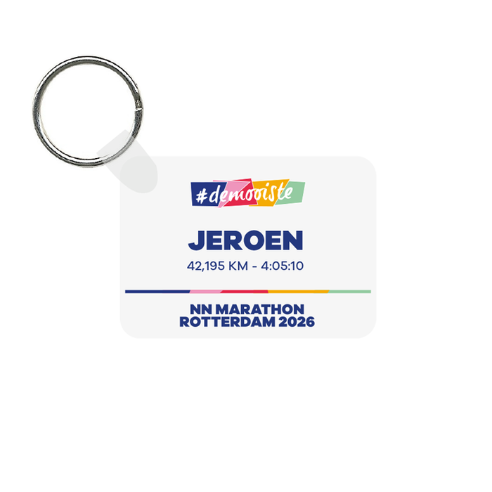 NN Marathon Rotterdam - keyring finisher #demooiste