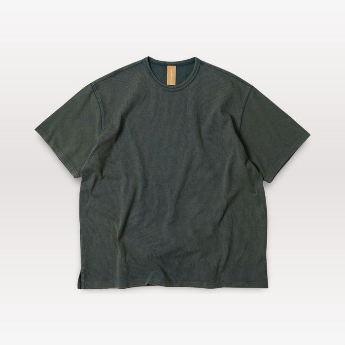 OG Vintage Dyeing Half Tee - Dark Green
