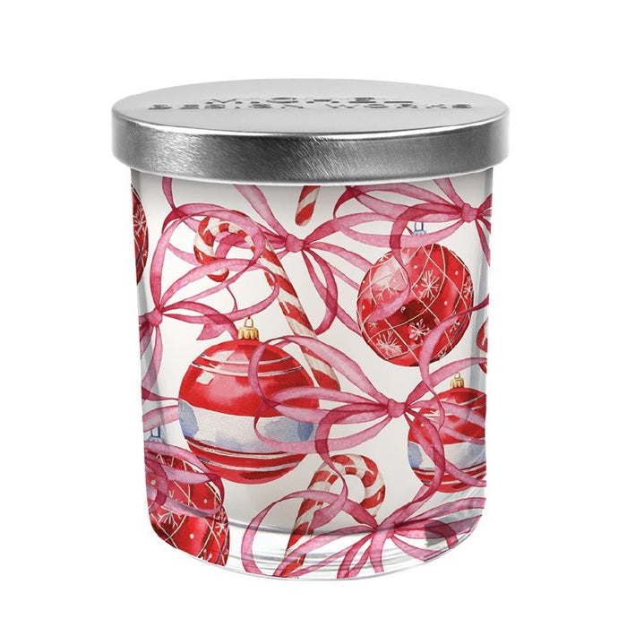 Peppermint Glass Candle