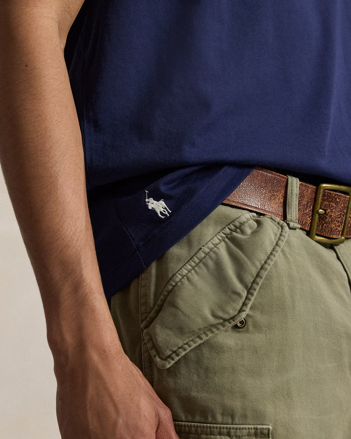 Polo Crest Graphic T-Shirt in Navy