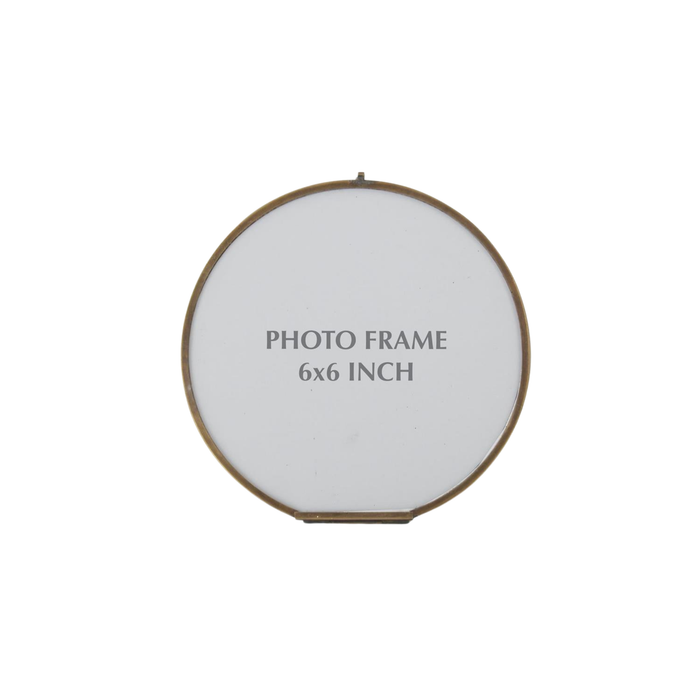 Round Antique Gold Frame - Madison's Niche