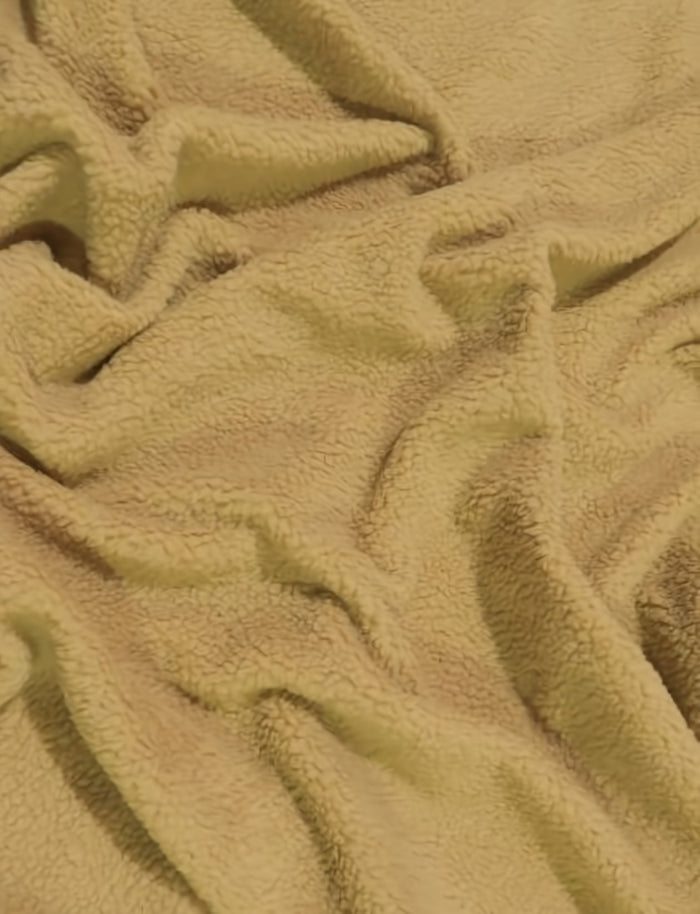 Sherpa Faux Fur Fabric / Desert Tan / Sold By The Yard||color:Desert Tan