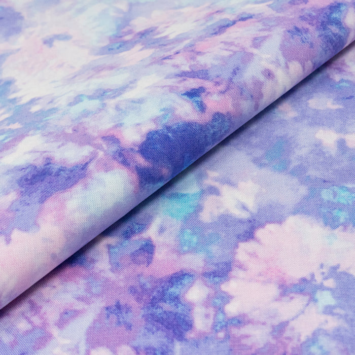 SINGER® Fabric, 100% Cotton, 44 Inch Wide, Purple Pink Blender, Cut by the Yard