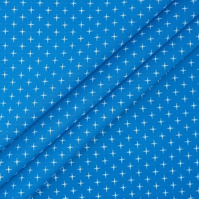 SINGER® Fabric 100% Cotton Embroidery Fabric 44 inch Wide Navy Cut by the Yard