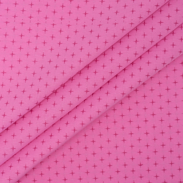 SINGER® Fabric 100% Cotton Embroidery Fabric 44 inch Wide Pink Cut by the Yard