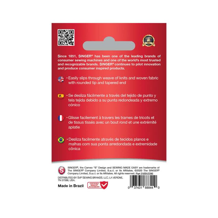 SINGER® Universal Needles Assorted Sizes 10-Pack -- Product Image