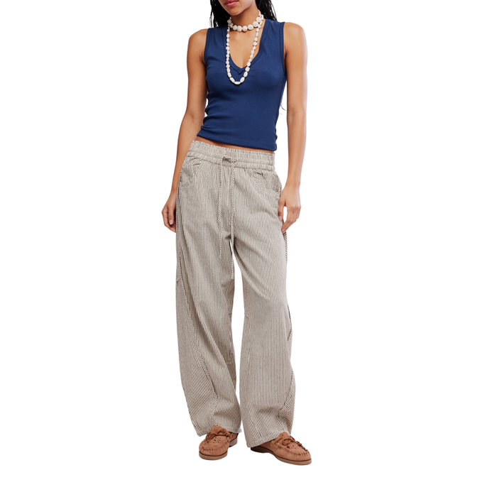Something Good Pant in Ivory - Madison's Niche