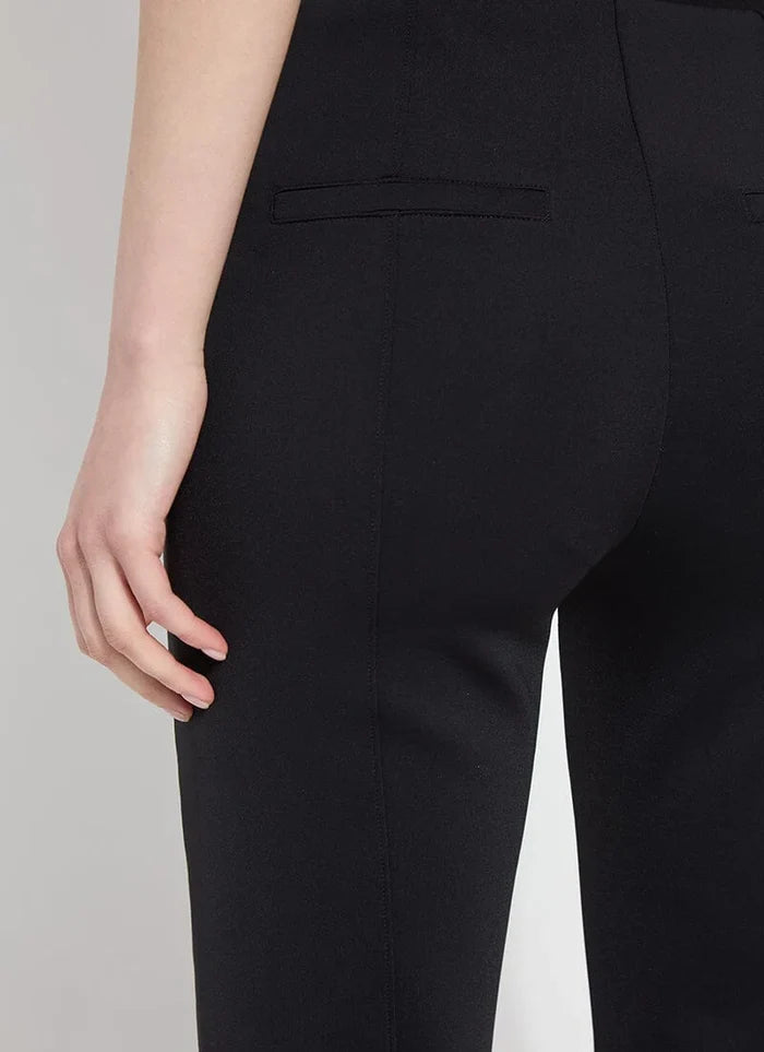 Spencer Hi Waist Neoprene in Black - Madison's Niche