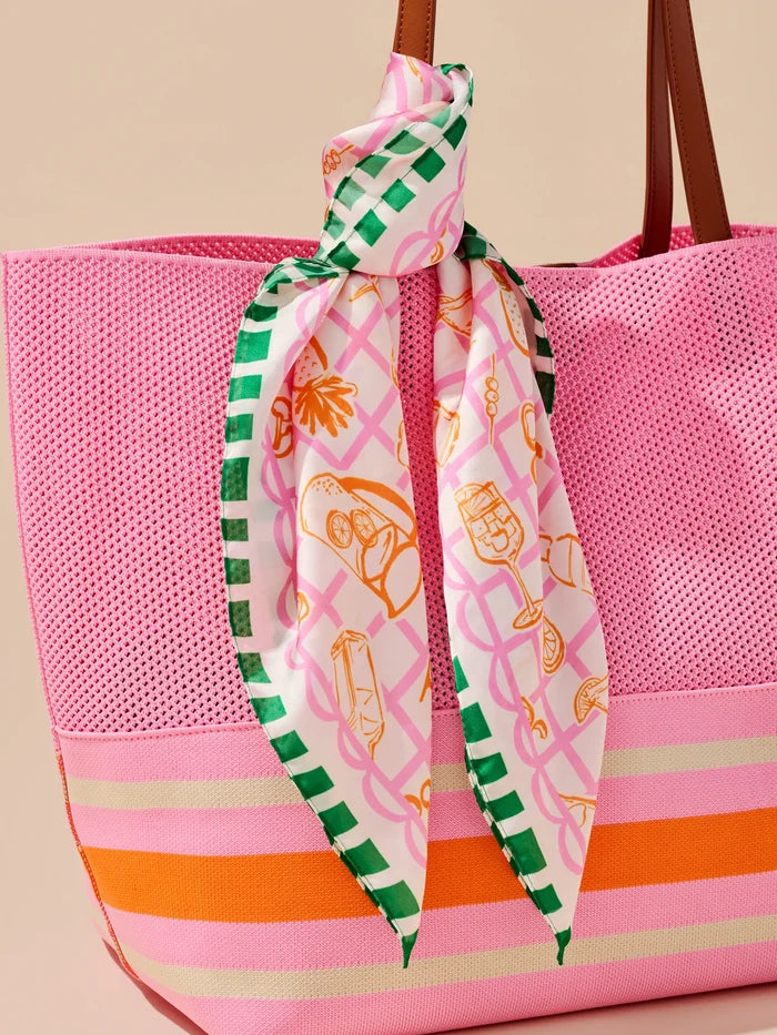 Spritz Scarf in Orange - Madison's Niche
