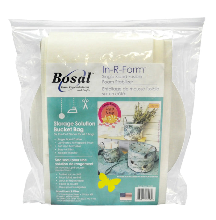 Storage Solution Bucket Bag Interfacing