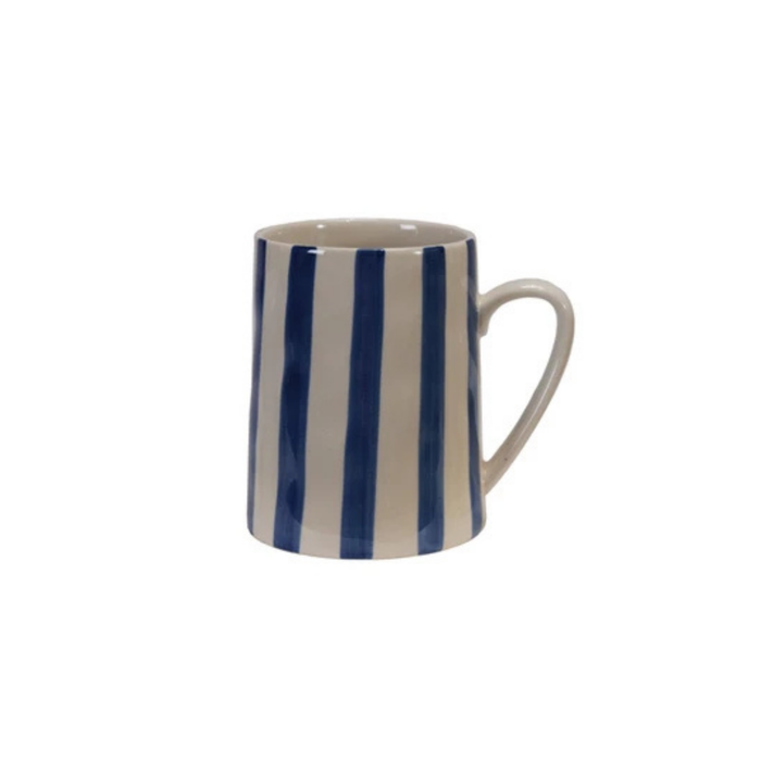 Striped Stoneware Mug - Madison's Niche