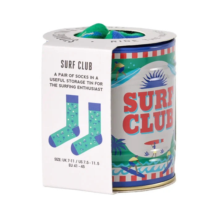 Surfing Socks in A Tin - Madison's Niche