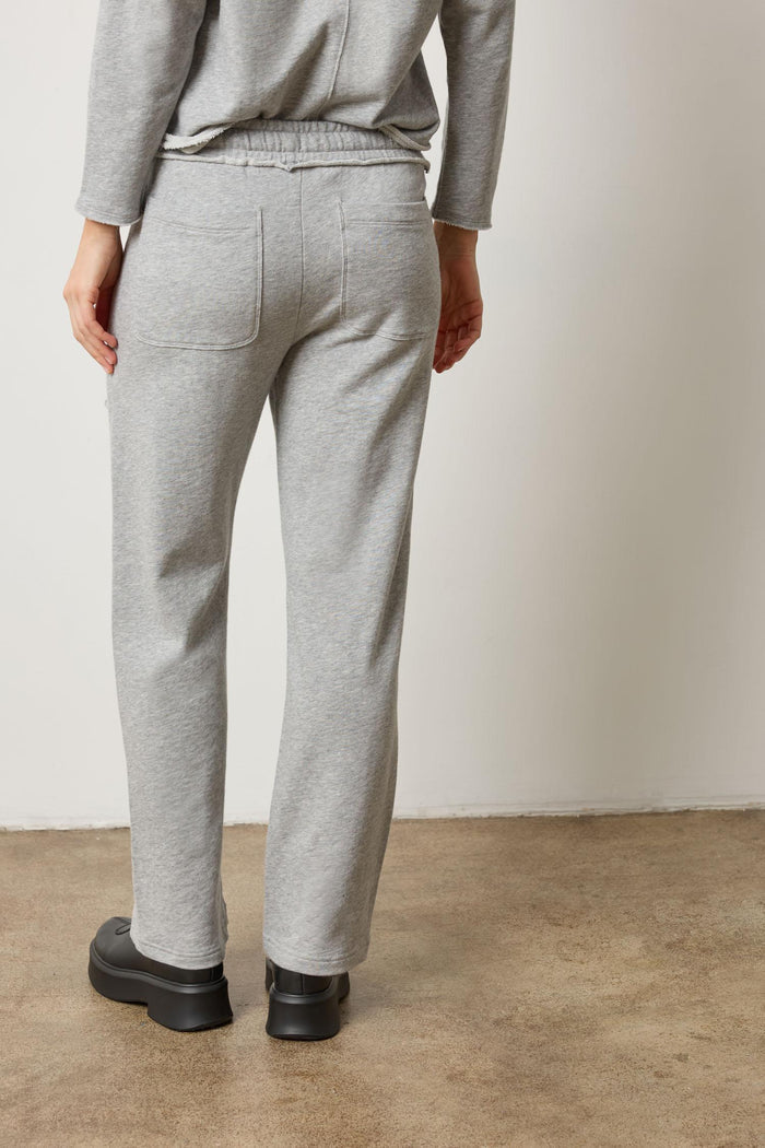 Terry Pant in Heather Grey - Madison's Niche