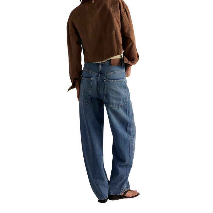 Truro Baggy Puddle Jean in Water Stone - Madison's Niche
