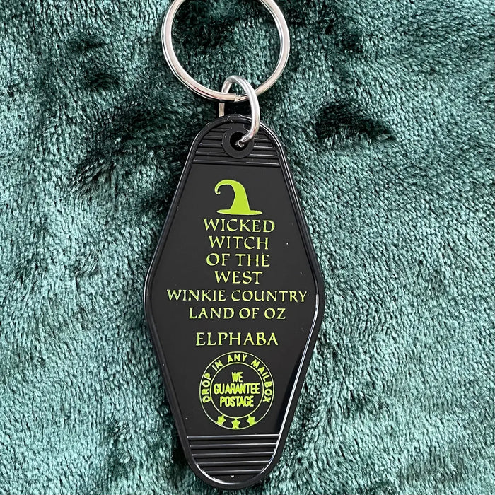 Wicked Witch Motel Key Fob - Madison's Niche