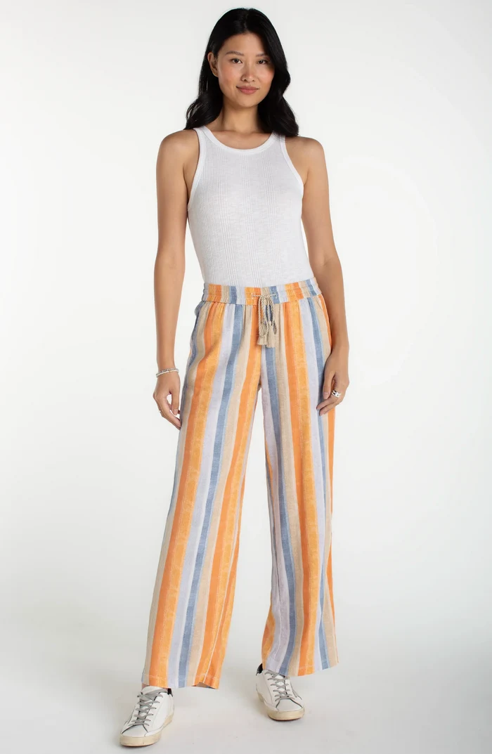 Wide Leg Drawstring Pull-Ons - Madison's Niche