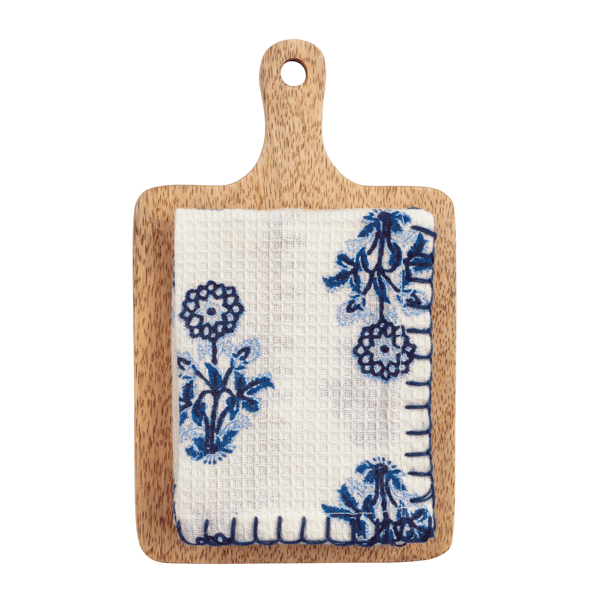 Wood Board & Towel Set - Madison's Niche