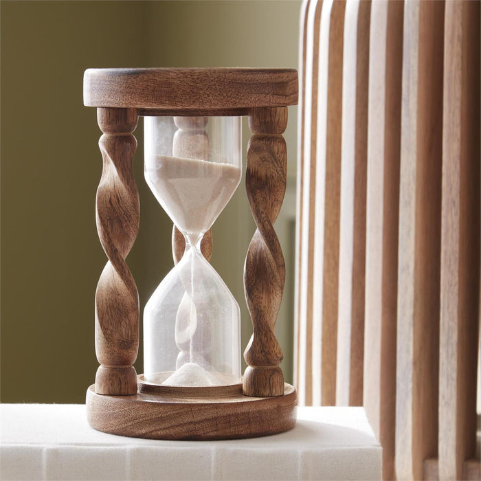 Wooden Hourglass - Madison's Niche