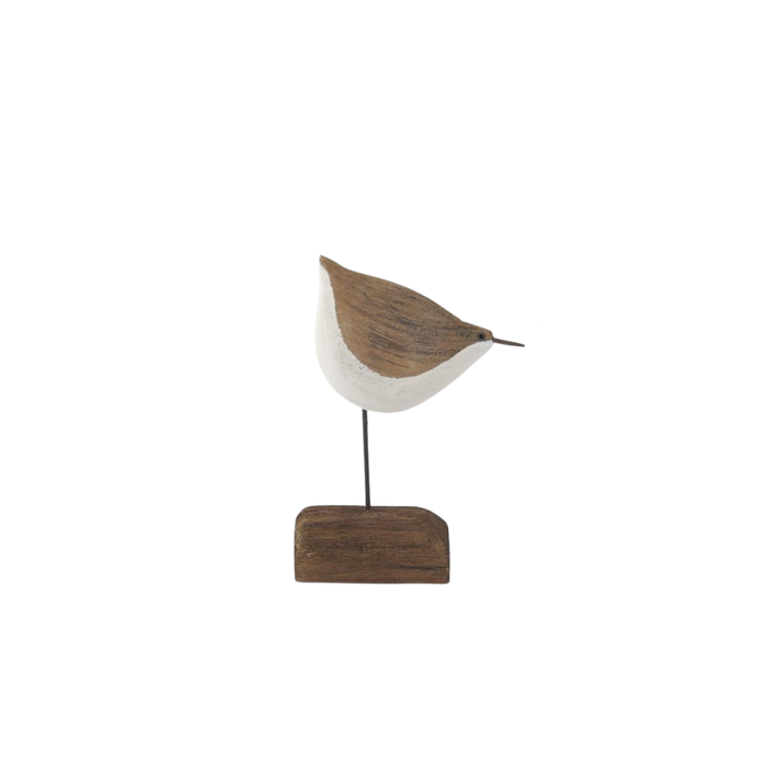 Wooden Seagull On Driftwood - Madison's Niche