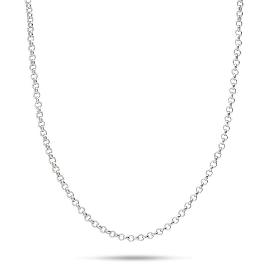 1.0mm Rolo Chain in Sterling Silver