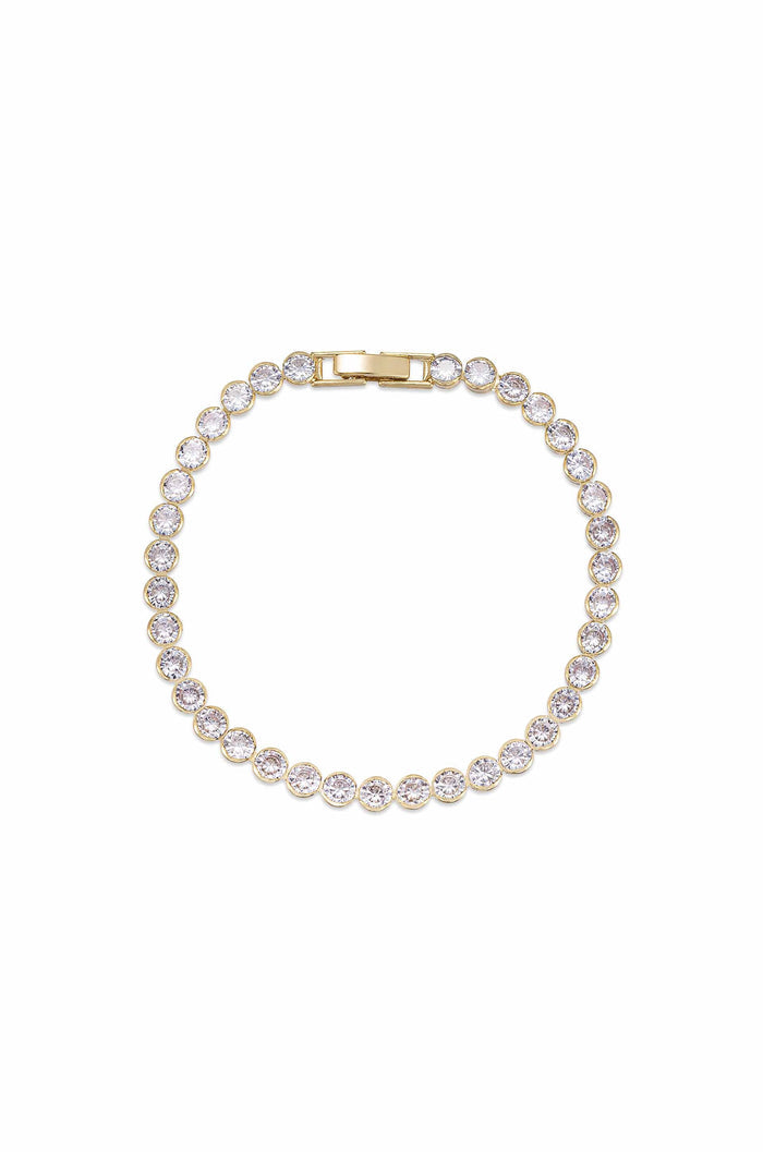 18K Plated Tennis Bracelet - Madison's Niche