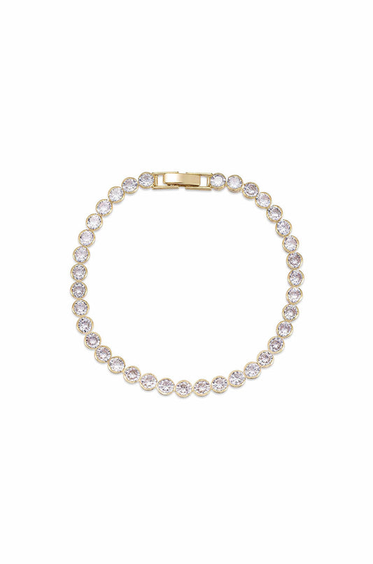 18K Plated Tennis Bracelet - Madison's Niche